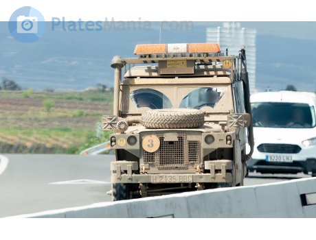 H 2135 BBC, Santana Land Rover 109 Militar