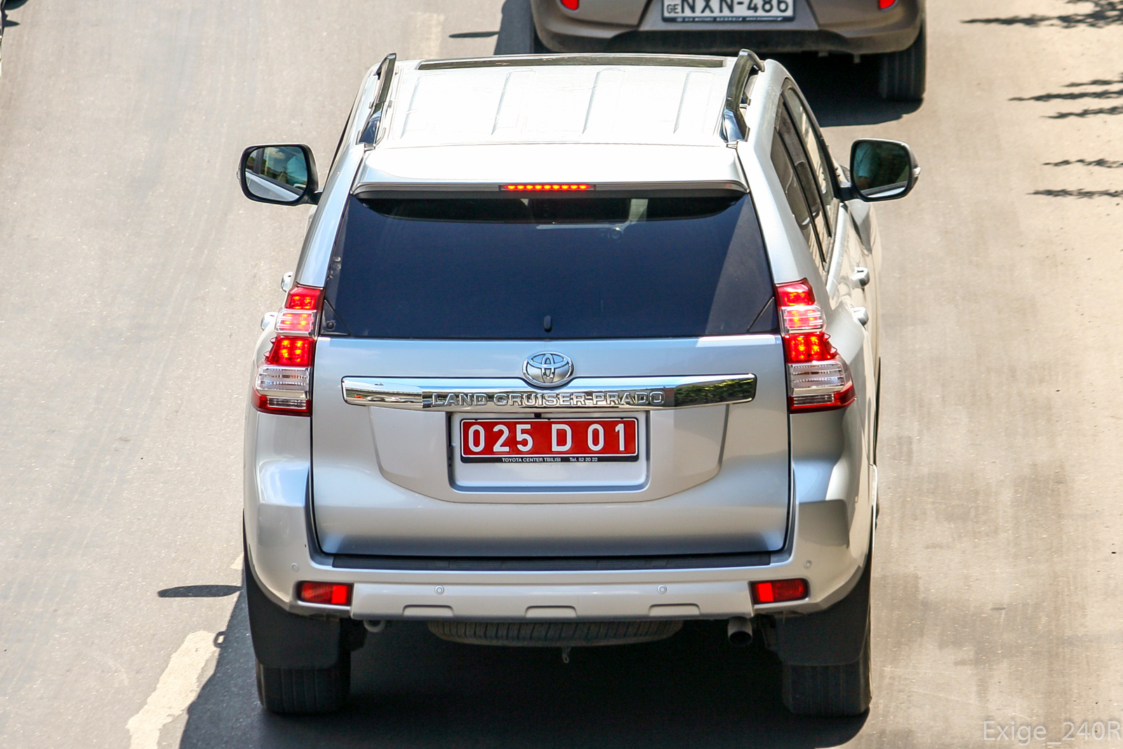 025 D 01, Toyota Land Cruiser Prado 4th gen 5-door SUV (J150), 1st facelift, 2013–2017