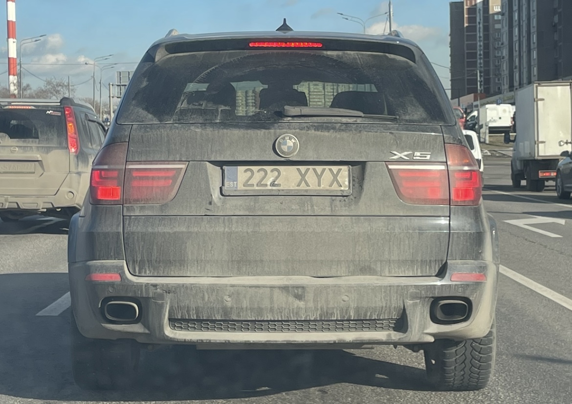 222 XYX, BMW X5 2nd gen (E70), 2007–2013