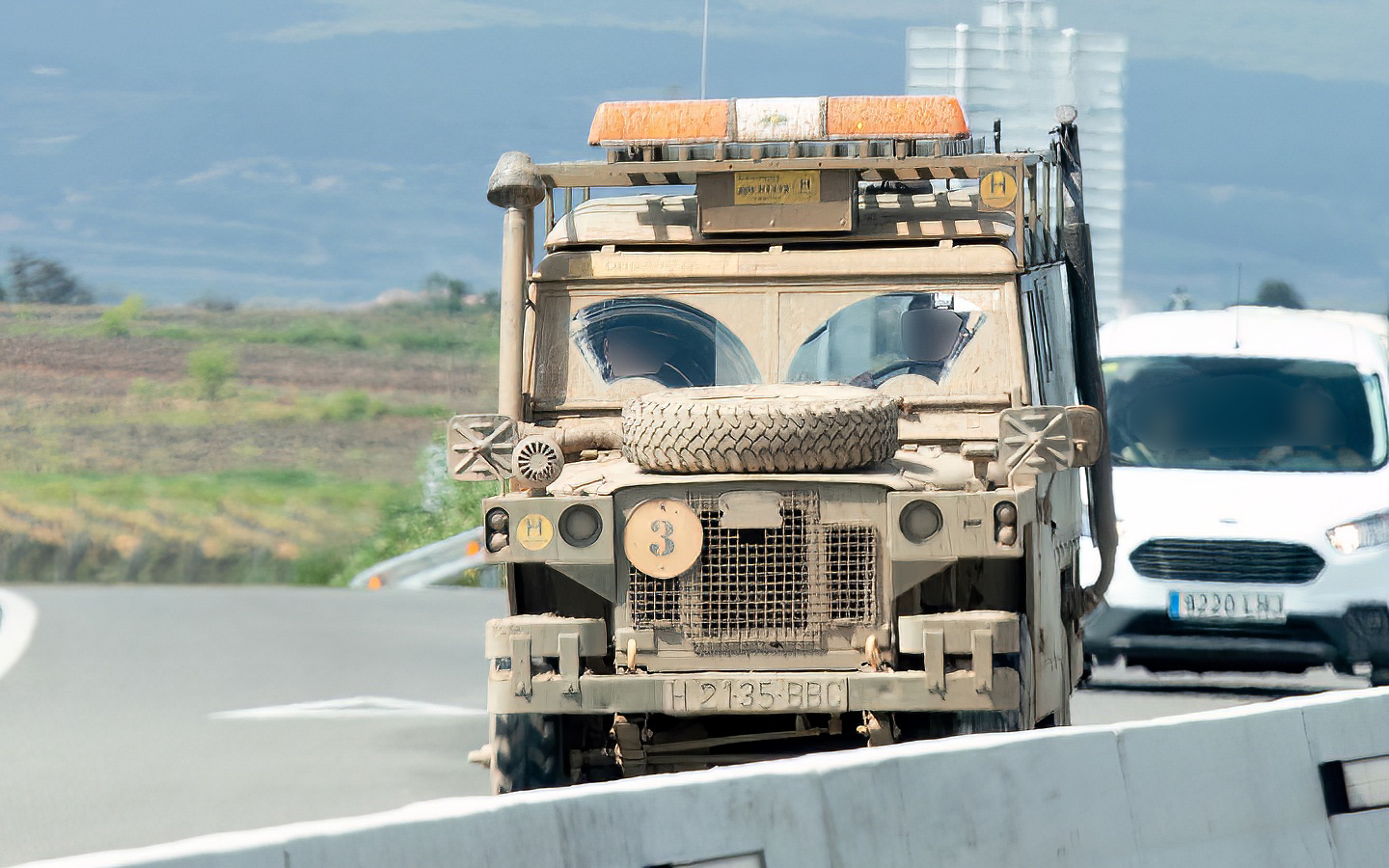 H 2135 BBC, Santana Land Rover 109 Militar 