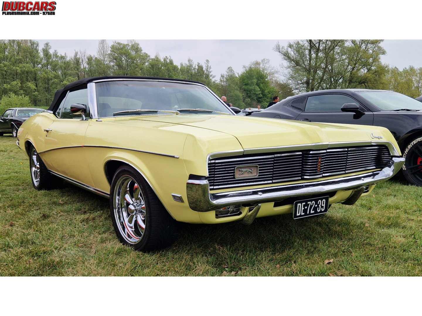 DE-72-39, Mercury Cougar 1st gen 1969 2-door Convertible (76A/76B), 1st facelify, 1968–1969