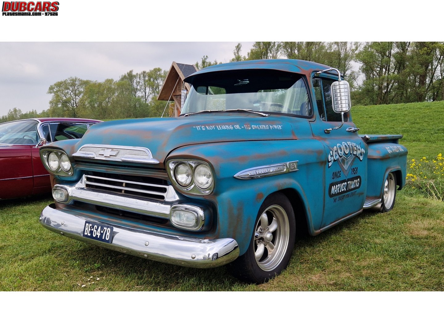BE-64-78, Chevrolet Task Force Light-Duty Apache 30 Stepside Pickup (A-body), facelift, 1957–1959