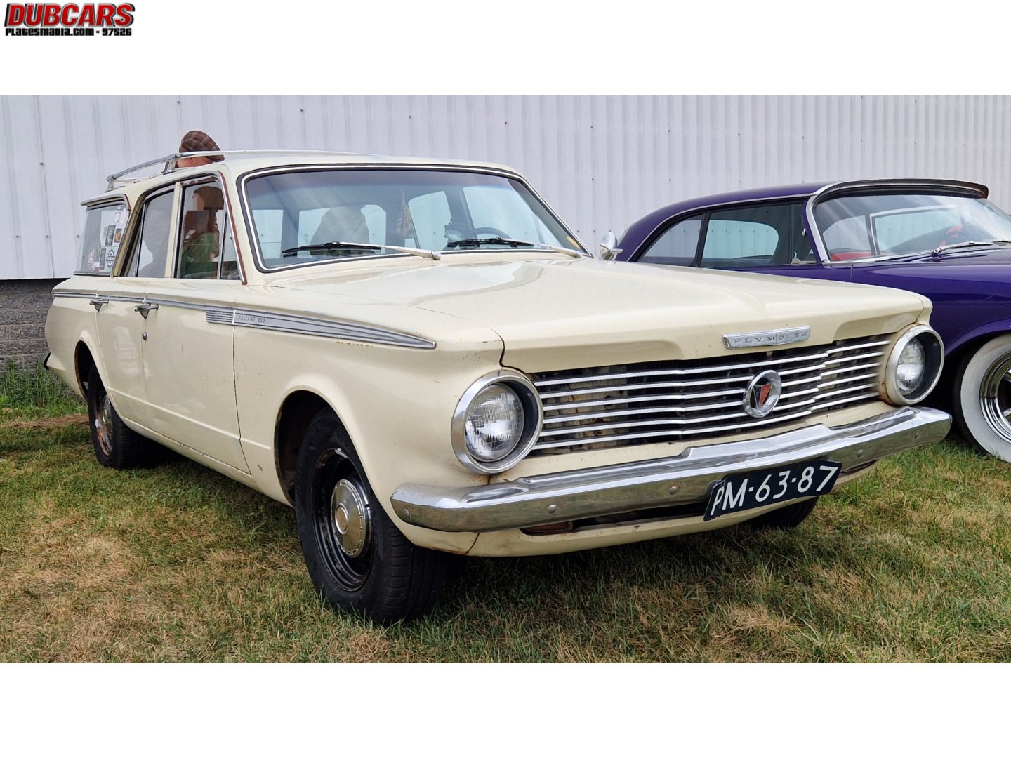 PM-63-87, Plymouth Valiant 2nd gen 1965 5-door Station Wagon (AV1/AV2; A-body), 2nd facelift, 1964–1965