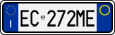 License plate of Italy, Cars (1994 year series)