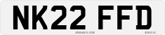 License plate of the United Kingdom, 2001 year system