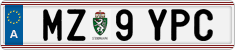 License plate of Austria, Regular plates