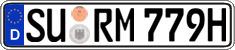 German license plate, Plates for oldtimers (type 
