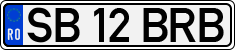 License plate of Romania, Regular plates