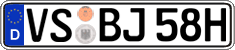 German license plate, Plates for oldtimers (type 