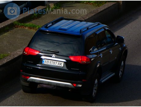 AB 8787 AK, Mitsubishi Pajero Sport