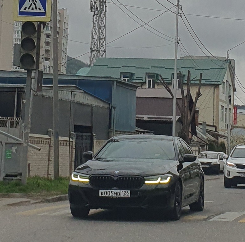 к 005 мв 126, BMW 5 Series 7th gen Sedan (G30/G38), facelift, 2020–2023