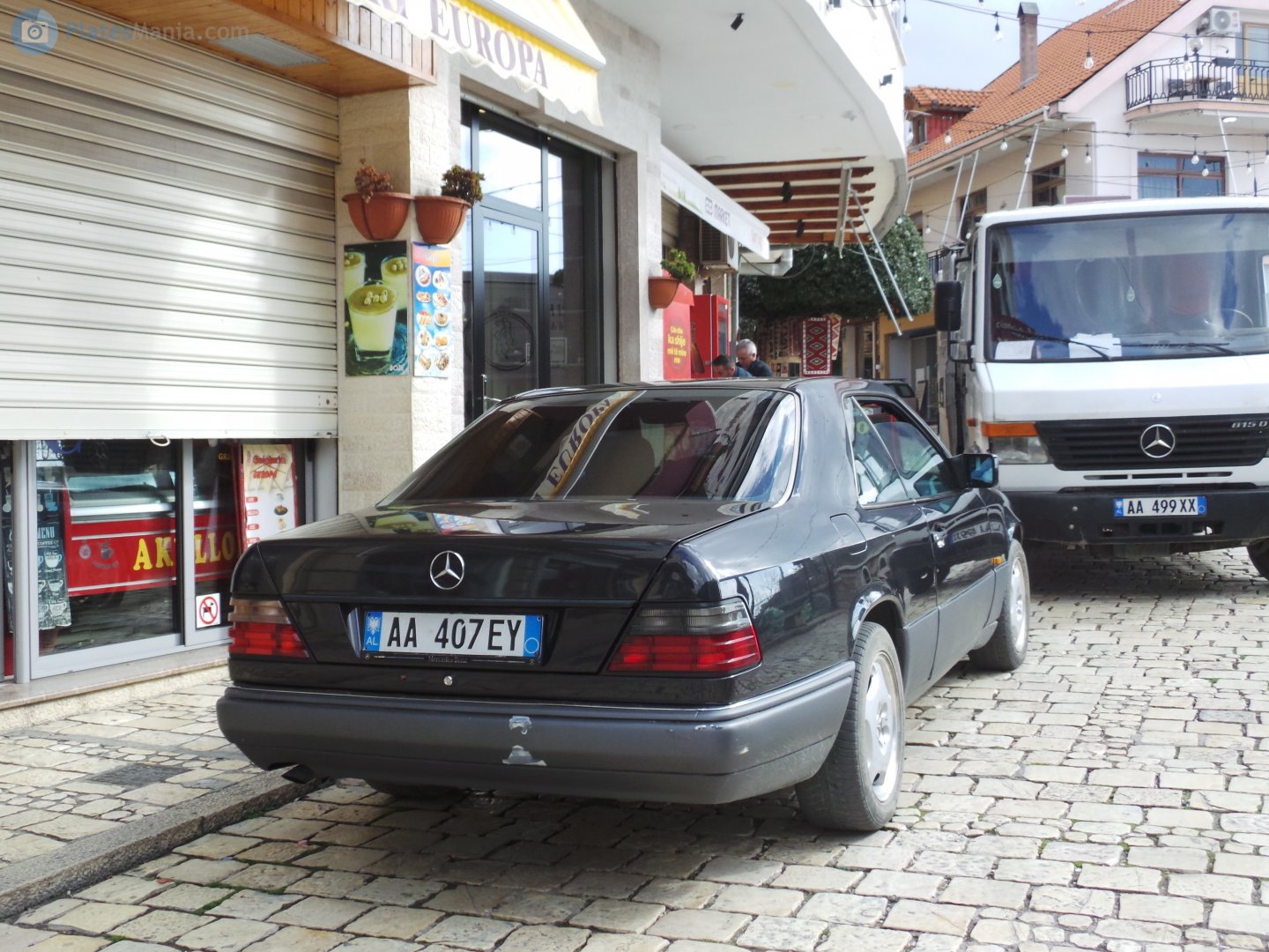 AA 407 EY, Mercedes-Benz E-Klasse 1st gen Coupé (C124), 1987–1996