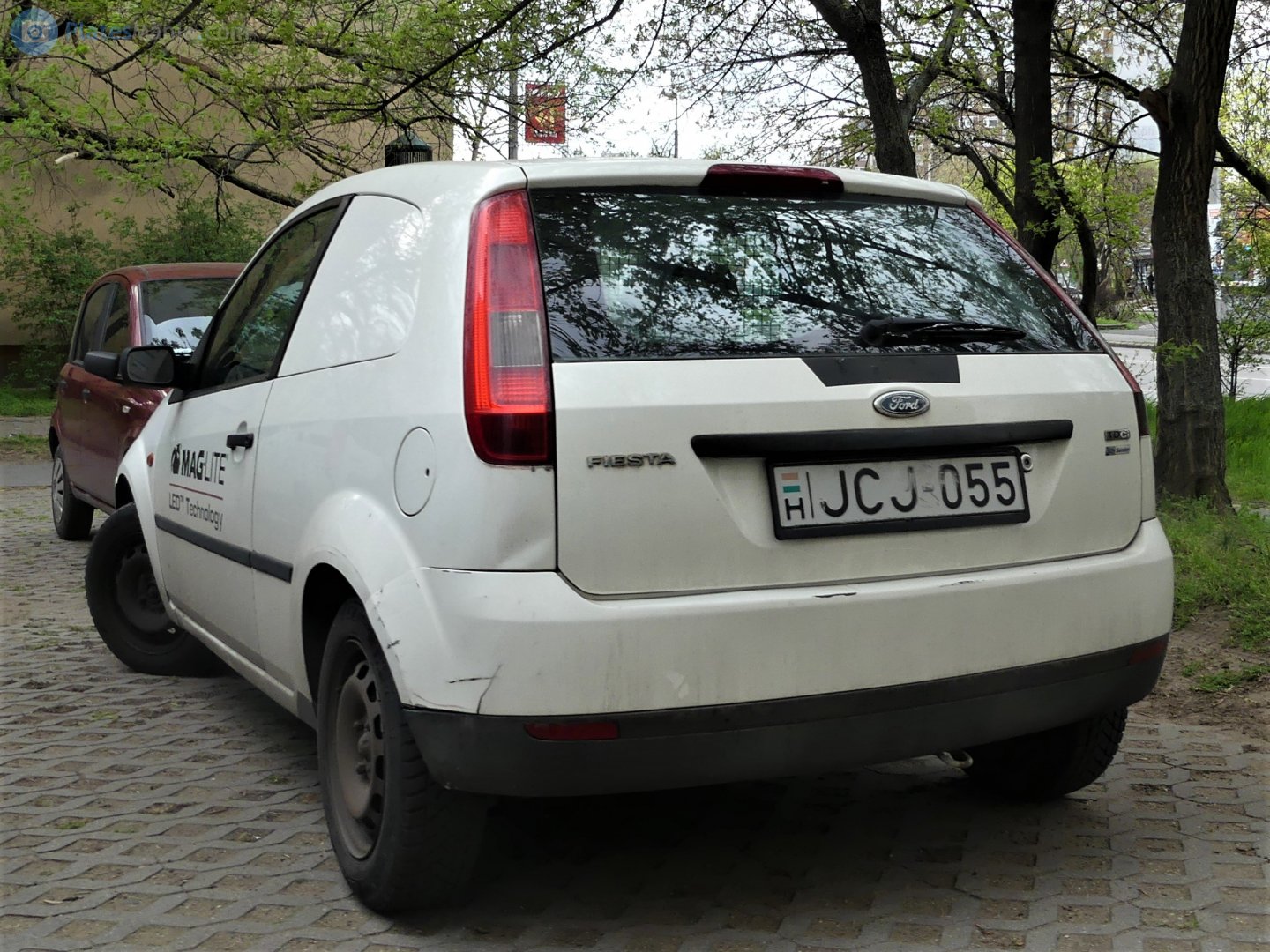 JCJ-055, Ford Fiesta 5th gen 3-door Van (B257), 2002–2005