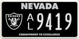 Nevada, Specialty plates (AB XXXX)