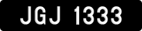 License plate of Malaysia, A(BC) 1(234)