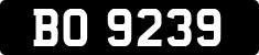 License plate of the United Kingdom, 1903 year system