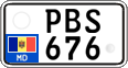 License plate of Moldova, Cars (2015)
