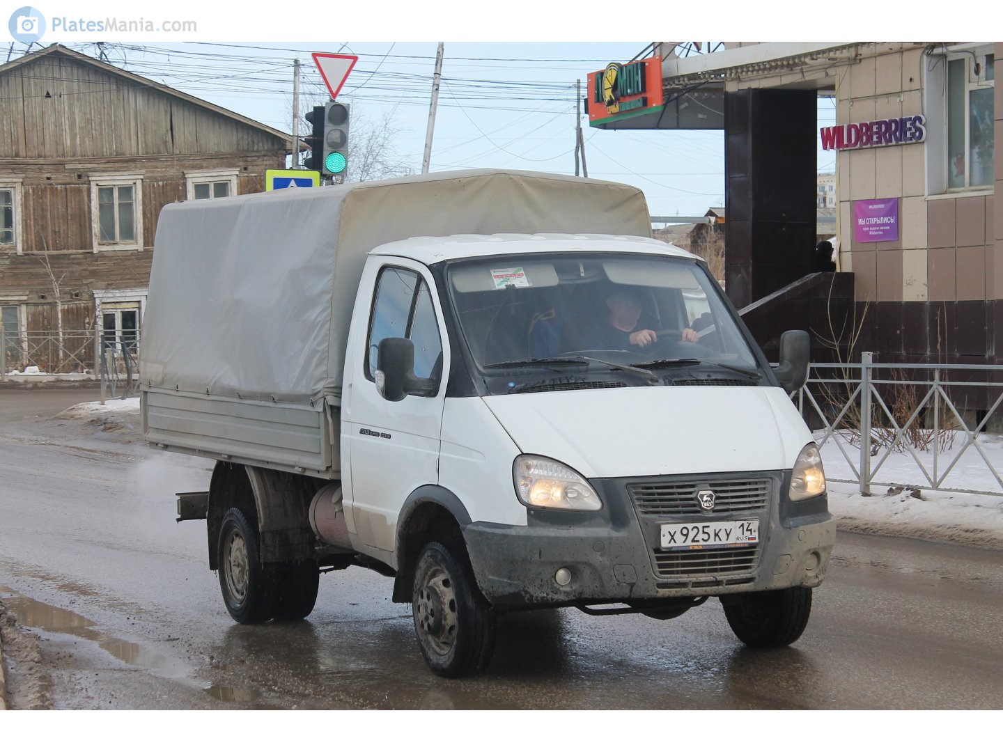 х 925 ку 14, GAZ 3302 ГАЗель 2-3302 Single Cab, facelift, 2003–