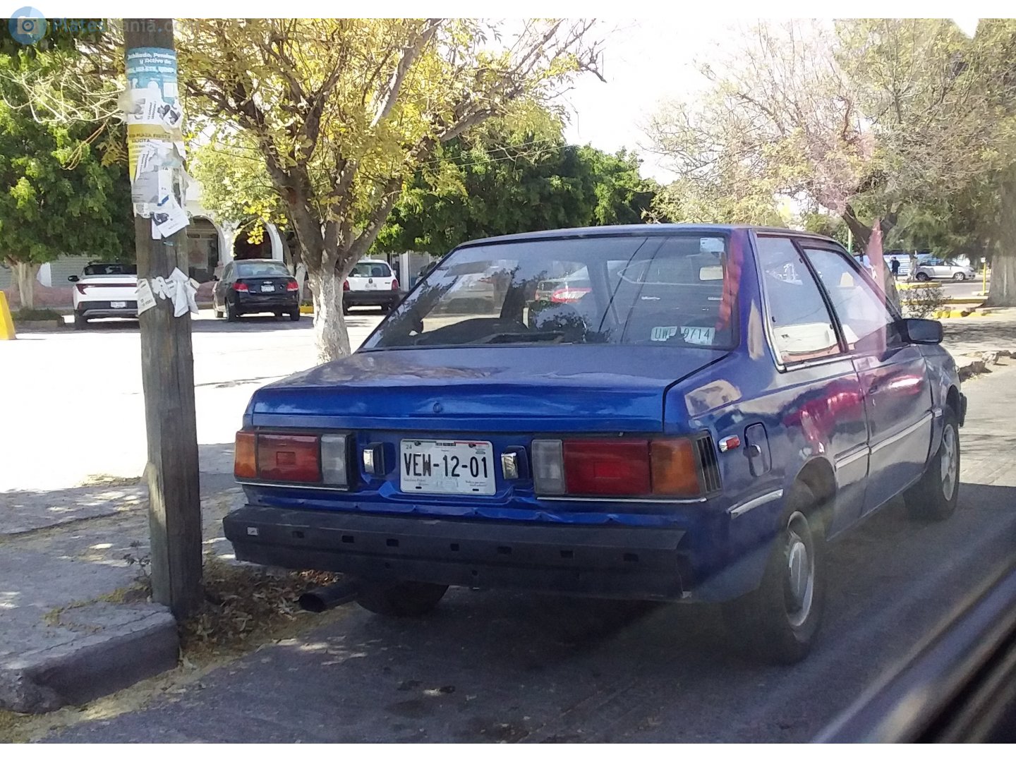 VEW-12-01, Nissan Tsuru 1st gen 2-door Sedan (B11; MX-market), 1984–1987