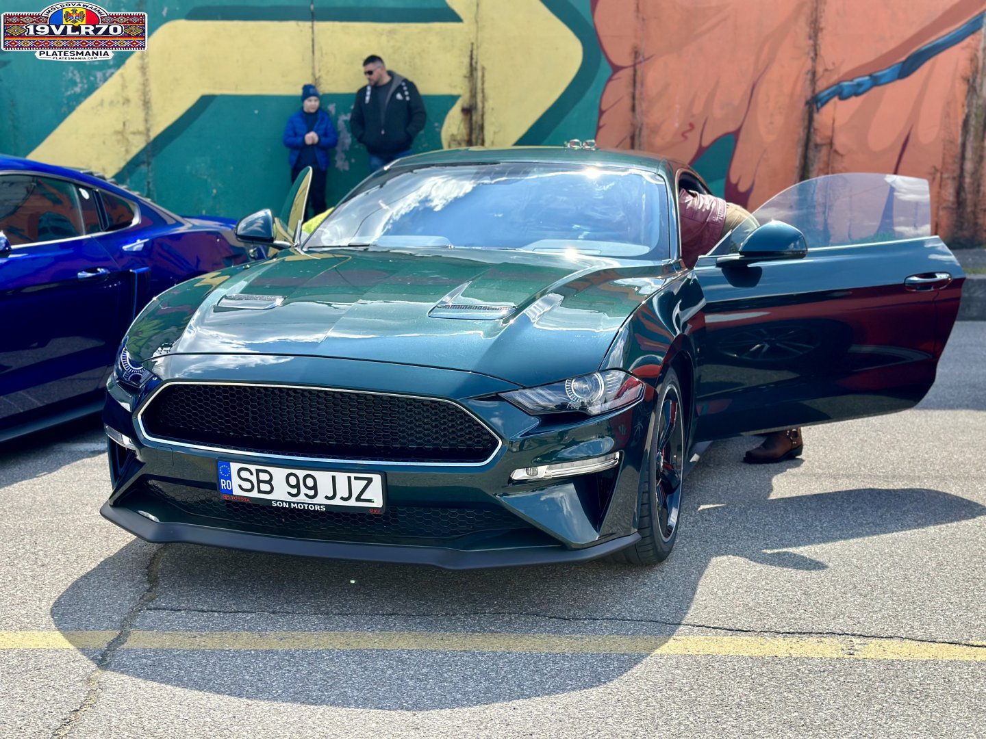 SB 99 JJZ, Ford Mustang 6th gen 2-door Coupé (S550), facelift, 2017–2023