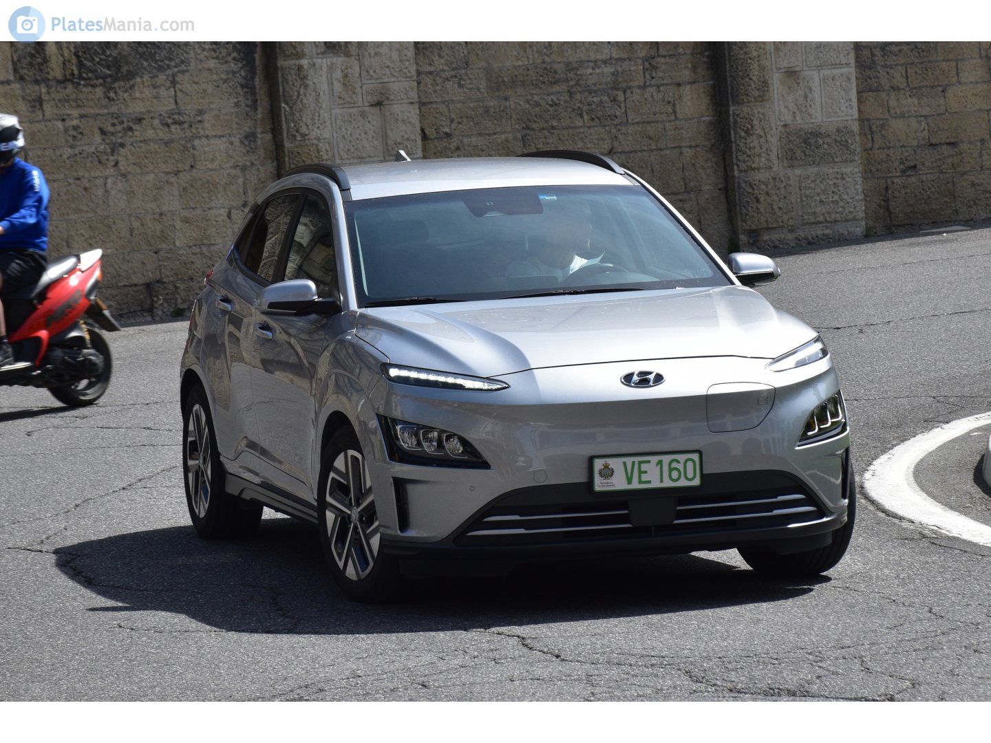 VE160, Hyundai Kona 1st gen Electric (OS), facelift, 2020–2023