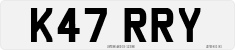 License plate of the United Kingdom, 1983 year system