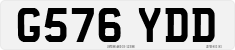 License plate of the United Kingdom, 1983 year system