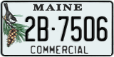 Maine, Commercial vehicles (1A-2345)