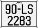 License plate of Ireland, Regular plates