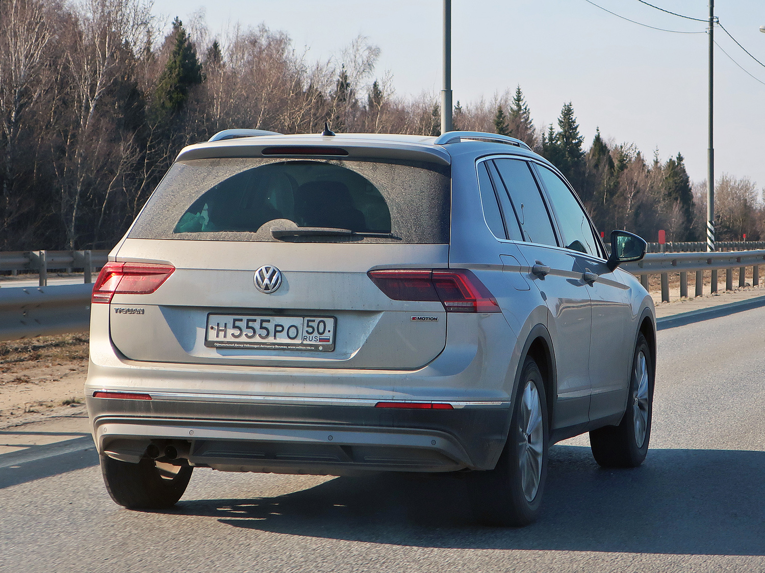 н 555 ро 50, Volkswagen Tiguan 2nd gen (AD/AX/Allspace/L), 2016–2021