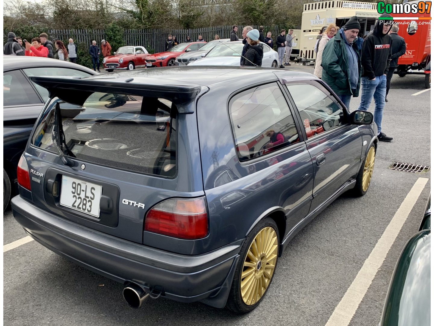 90-LS-2283, Nissan Pulsar 4th gen 3-door Hatch (N14), 1990–1995