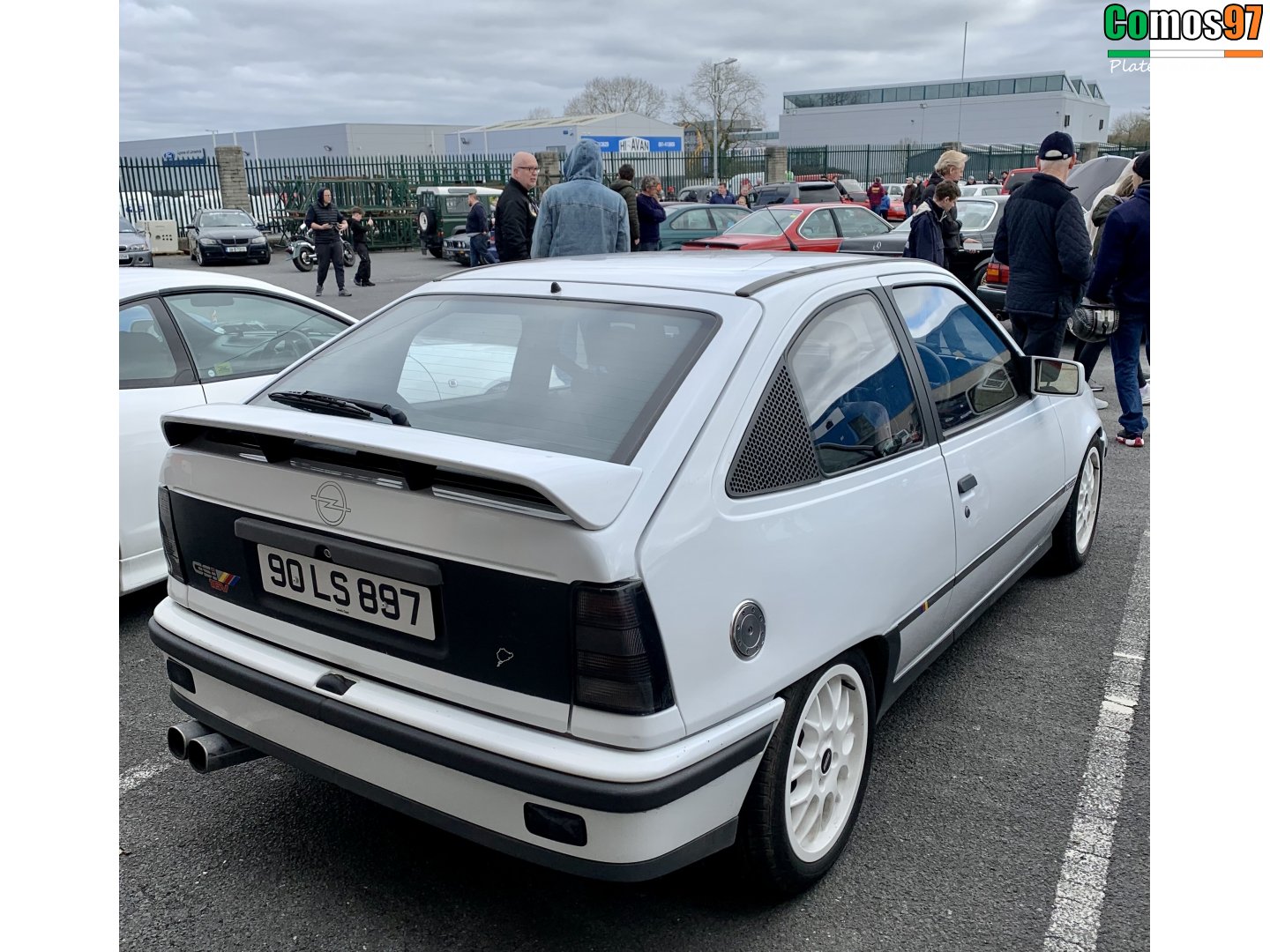 90-LS-897, Opel Kadett 5th gen 3-door Hatch (E; T85), 1984–1991