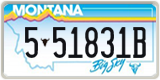 Montana, 1-12345A / 10-1234A