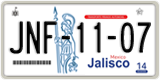 Jalisco, Cars (AAA-00-00)