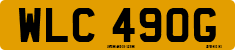 License plate of the United Kingdom, 1963 year system