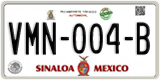 Sinaloa, Cars (AAA-000-A)
