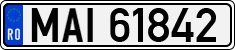 License plate of Romania, Ministry of Interior