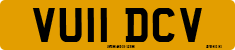 License plate of the United Kingdom, 2001 year system