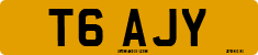 License plate of the United Kingdom, 1983 year system