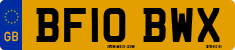 License plate of the United Kingdom, 2001 year system