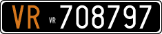 License plate of Italy, Cars (1927 year series)