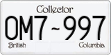 British Columbia, Collector (B12-345/1M2-345)