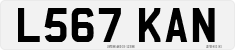 License plate of the United Kingdom, 1983 year system
