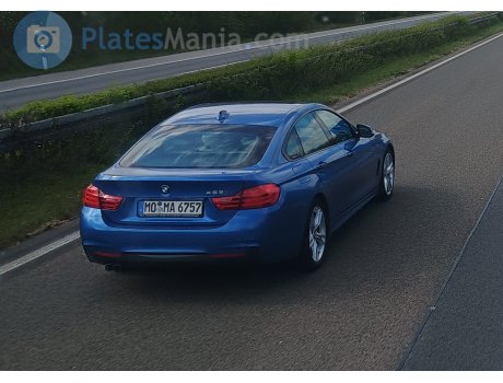 MO MA 6757, BMW 4 Series