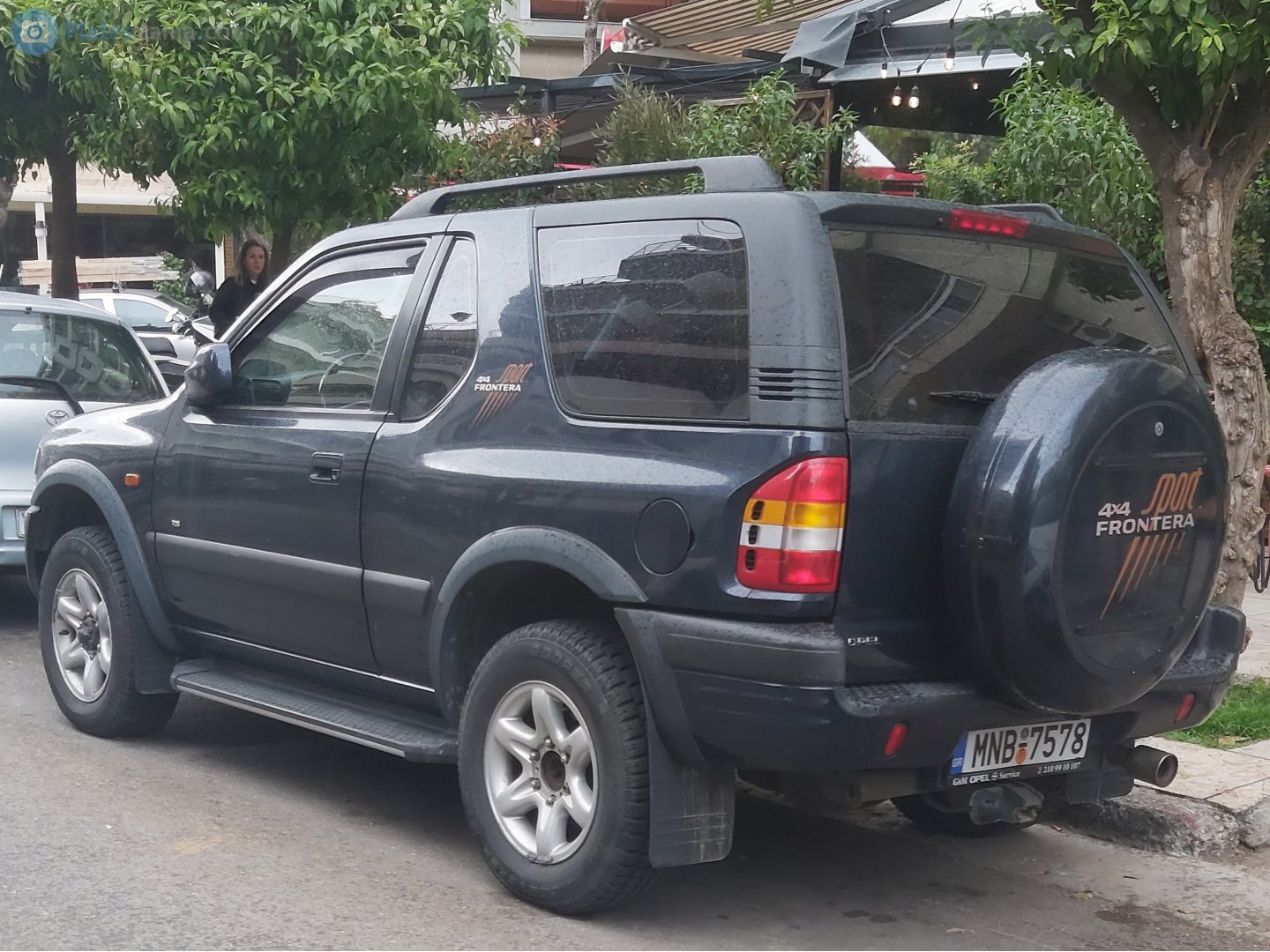 MNB-7578, Opel Frontera 2nd gen Sport 3-door SUV (B; U99), 1998–2003