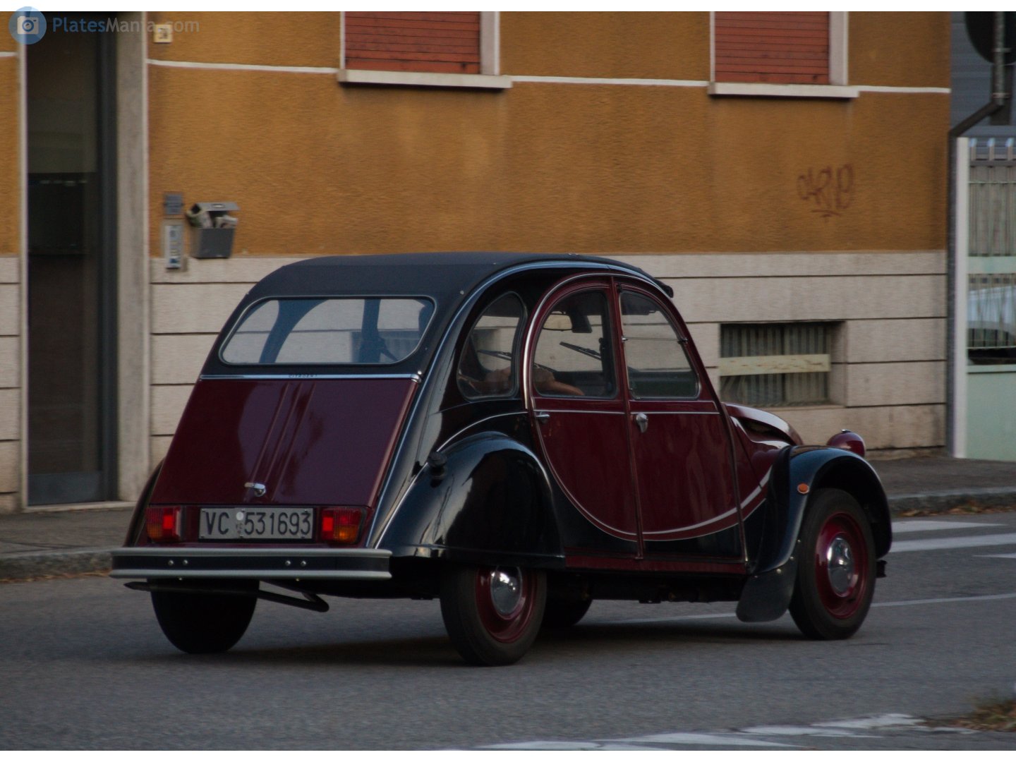 VC 531693, Citroёn 2CV 1st gen Sedan, 1949–1990
