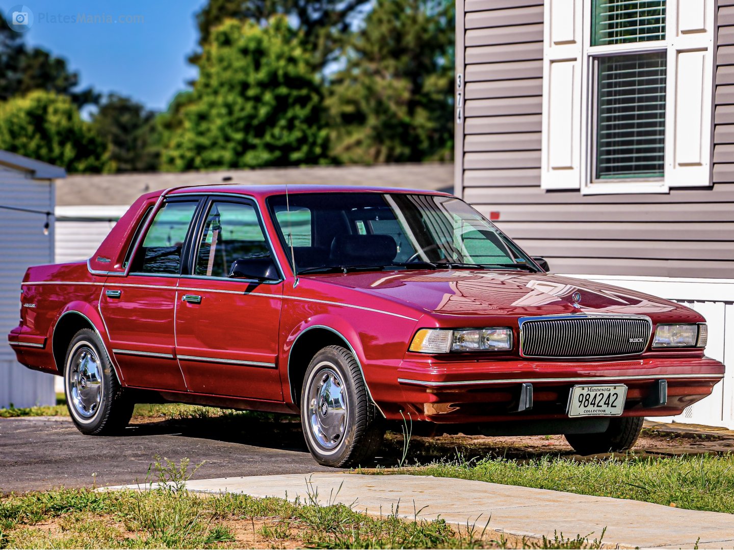 984242, Buick Century 5th gen Sedan (19; A-body), facelift, 1988–1996