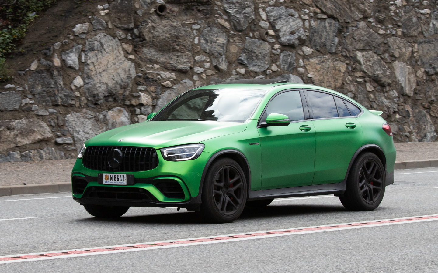 N 8641, Mercedes-Benz GLC-Klasse 1st gen Coupé (C253), facelift, 2019–2023