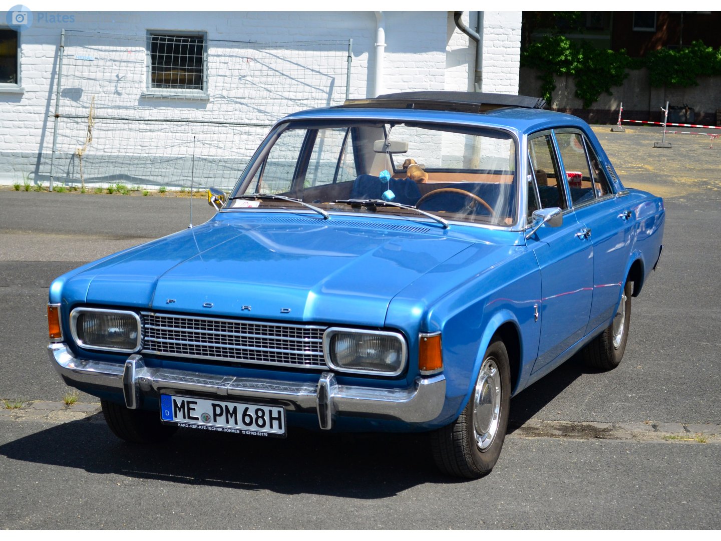 ME PM 68 H, Ford Taunus 5th gen 17M/20M/26M 4-door Sedan (P7b), facelift, 1968–1971