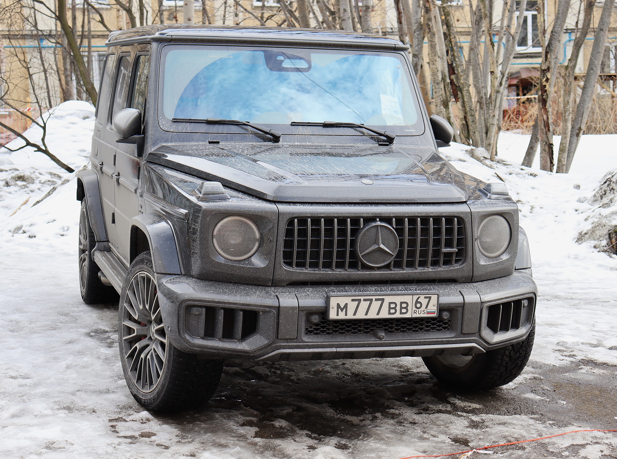 м 777 вв 67, Mercedes-Benz G-Klasse 2nd gen (W463/W465), 2018­–